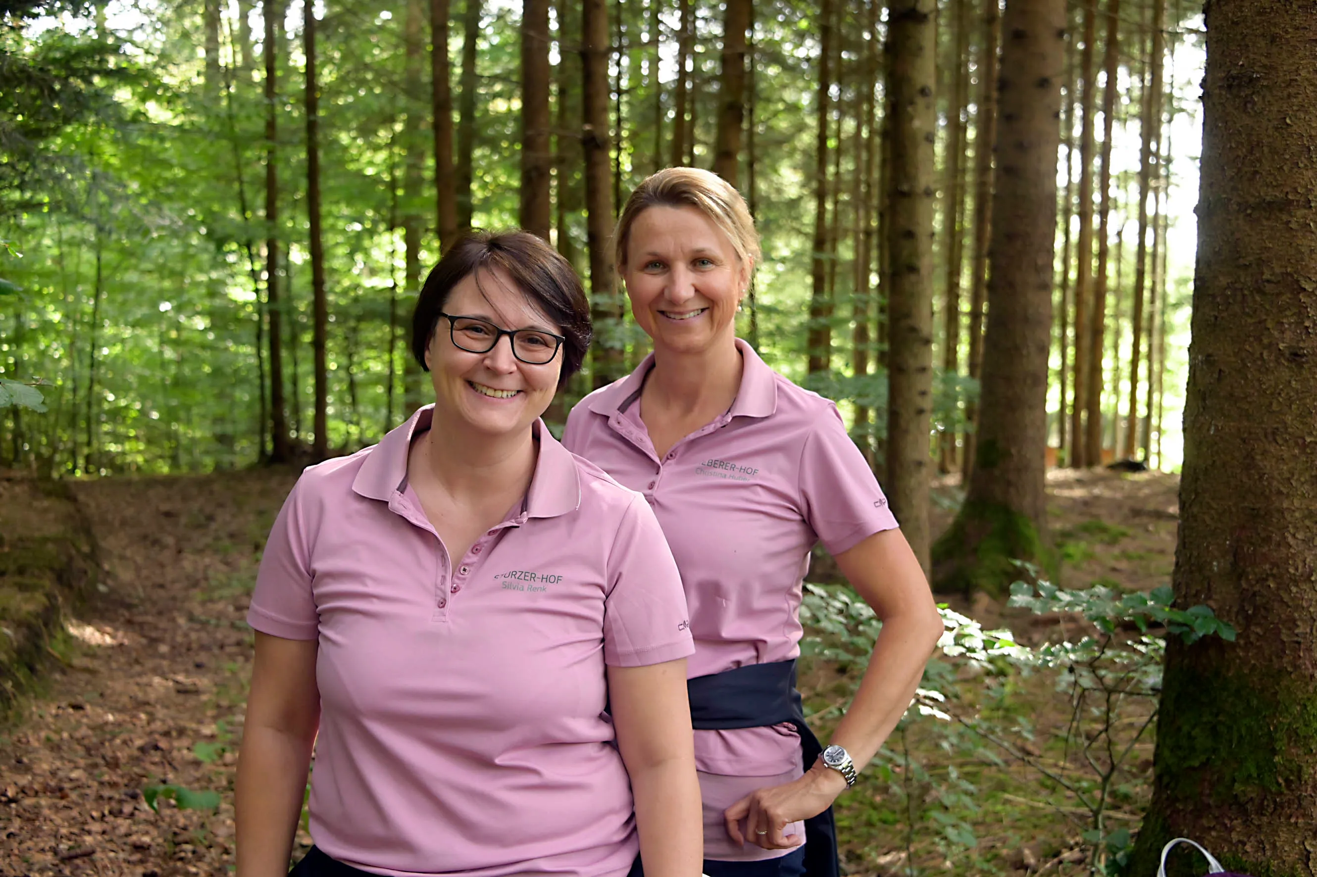 Christina und Silvia zusammen